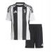 Maillot de foot Juventus Domicile vêtements enfant 2024-25 Manches Courtes (+ pantalon court)